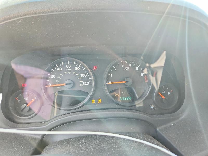 2009 Jeep Patriot VIN 1J4FT28B49D194826 COPART salvage auction — FRONT END, Pa - Certificate Of Salvage, sold $425 on 2026-07-09 (photo 9)