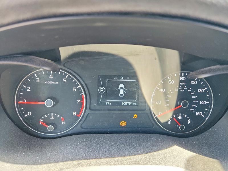2017 Kia Optima VIN 5XXGT4L34HG121059 COPART salvage auction — REAR END, Ut - Salvage Certificate, sold $1,600 on 2026-07-02 (photo 9)
