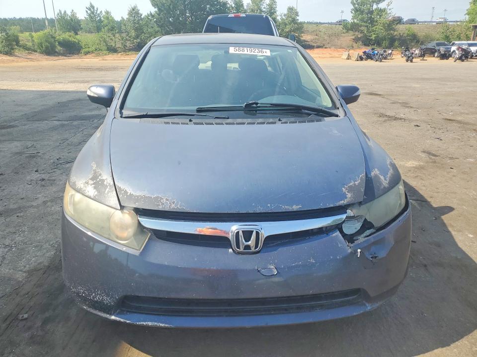 2008 Honda Civic hybrid VIN JHMFA36228S017611 COPART salvage auction — FRONT END, Sc - Certificate Of Title, sold $275 on 2026-07-10 (photo 5)