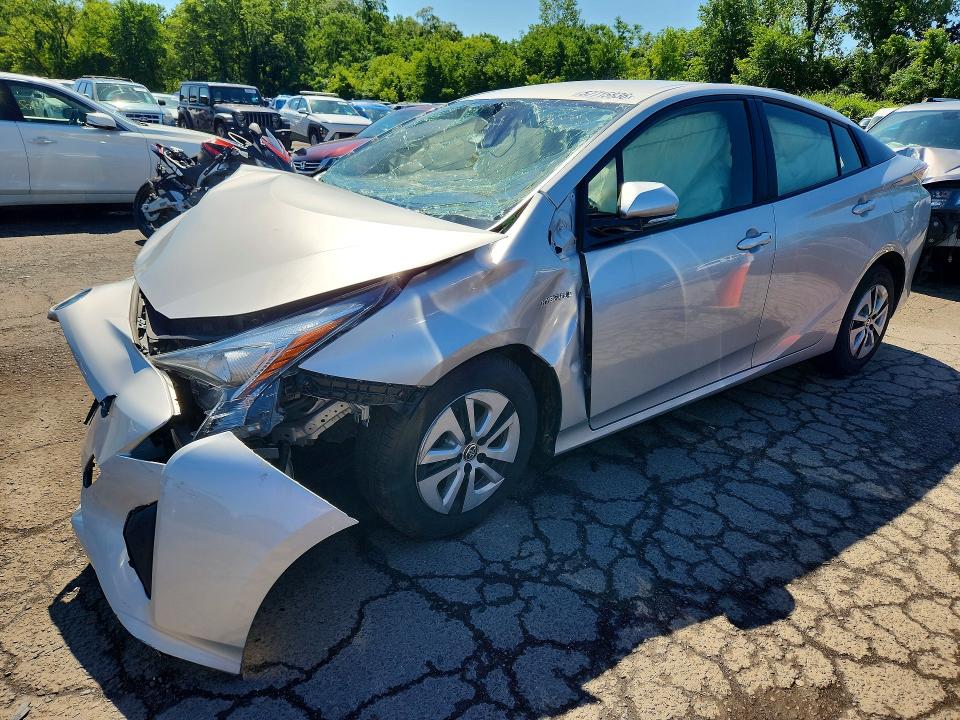 2017 Toyota Prius VIN JTDKARFU6H3536191 COPART salvage auction — FRONT END, Ct - Cert Of Title-Salvage, sold $2,200 on 2026-07-14 (photo 1)