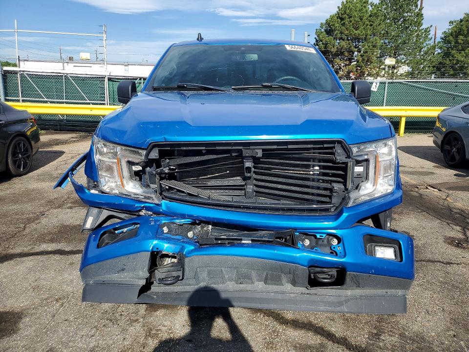 2020 Ford F-150 VIN 1FTEW1E41LKF17208 COPART salvage auction — FRONT END, Co - Public - Salvage Title, sold $11,400 on 2026-07-09 (photo 5)