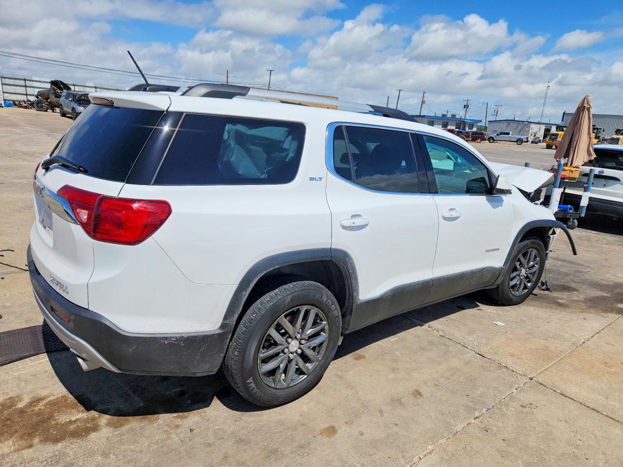 2019 GMC Acadia VIN 1GKKNMLS7KZ283403 COPART salvage auction — Front End, TX - SALVAGE VEHICLE TITLE, sold $1,350 on 2026-07-09 (photo 3)