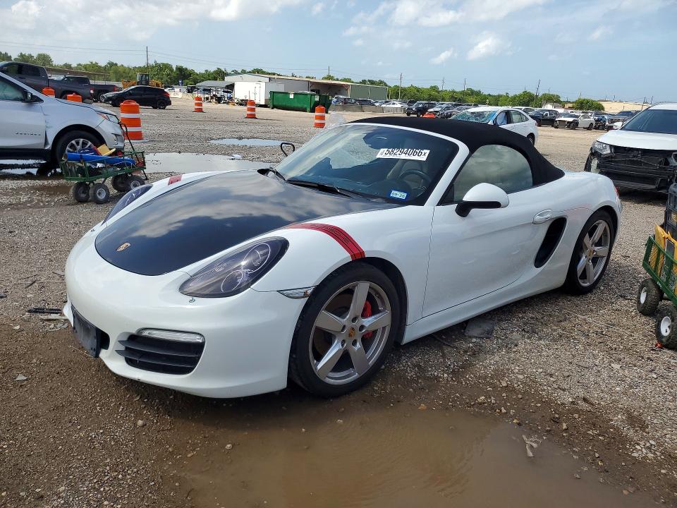 2016 Porsche VIN WP0CB2A88GS140349 COPART salvage auction — SIDE, Tx - Salvage Vehicle Title, sold $18,000 on 2026-08-17 (photo 1)