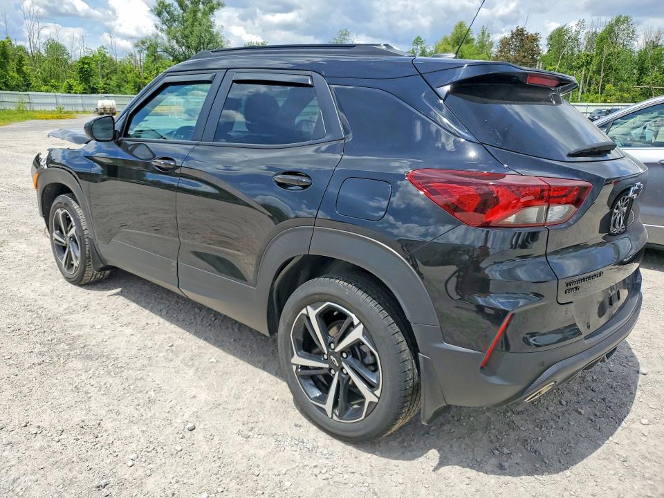 2022 Chevrolet Trailblazer VIN KL79MUSL8NB137173 COPART salvage auction — FRONT END, Ny - Mv-907A Salvage Certificate, sold $6,800 on 2026-07-27 (photo 2)