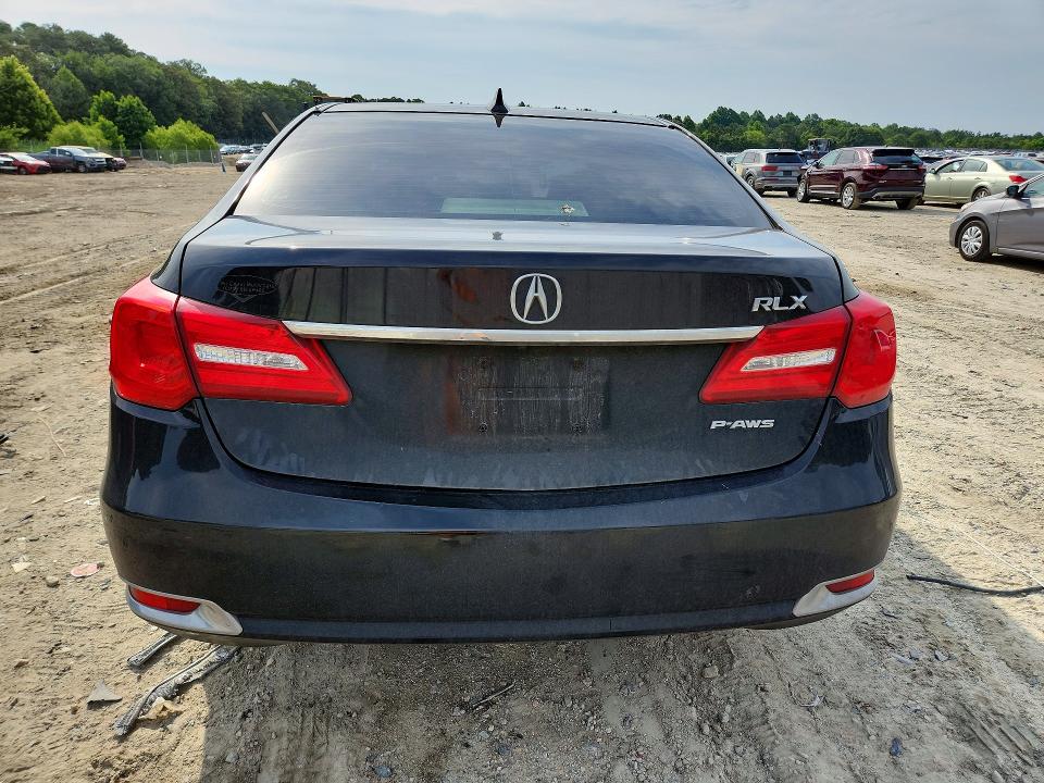 2014 Acura RLX VIN JH4KC1F50EC005549 COPART salvage auction — SIDE, De - Salvage Certificate, sold $1,200 on 2026-07-28 (photo 6)