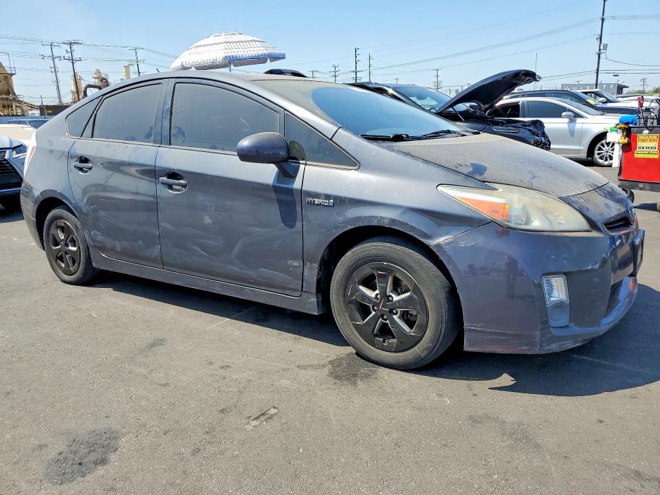 2010 Toyota Prius VIN JTDKN3DU1A0051307 COPART salvage auction — FRONT END, Ca - Salvage Certificate, sold $1,100 on 2026-07-06 (photo 4)