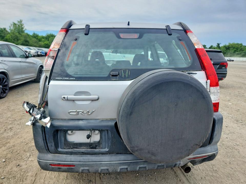 2005 Honda Cr-v VIN SHSRD78535U344119 COPART salvage auction — REAR END, Ma - Cert Of Title-Reconstrctd Coll, sold $1,800 on 2026-07-08 (photo 6)