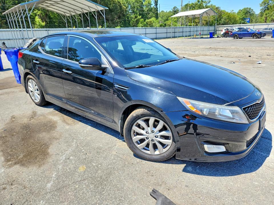 2015 Kia Optima VIN 5XXGN4A71FG502574 COPART salvage auction — REAR END, Ga - Cert Of Title-Salvage, sold $900 on 2026-07-09 (photo 4)