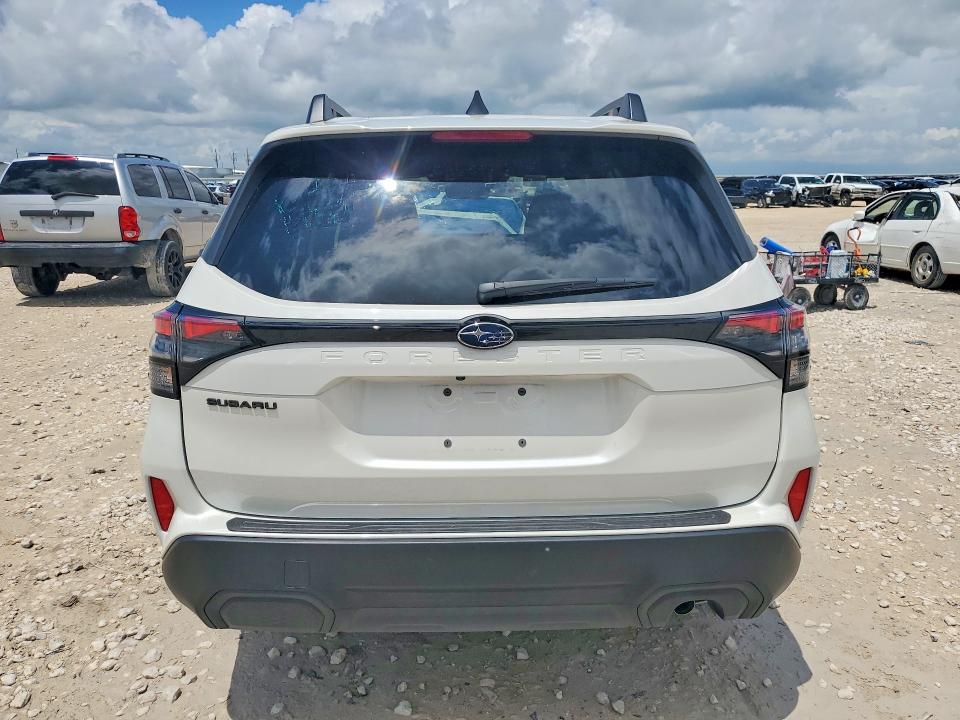2025 Subaru Forester VIN JF2SLDDCXSH596669 COPART salvage auction — FRONT END, Tx - Salvage Vehicle Title, sold $10,200 on 2026-07-16 (photo 6)