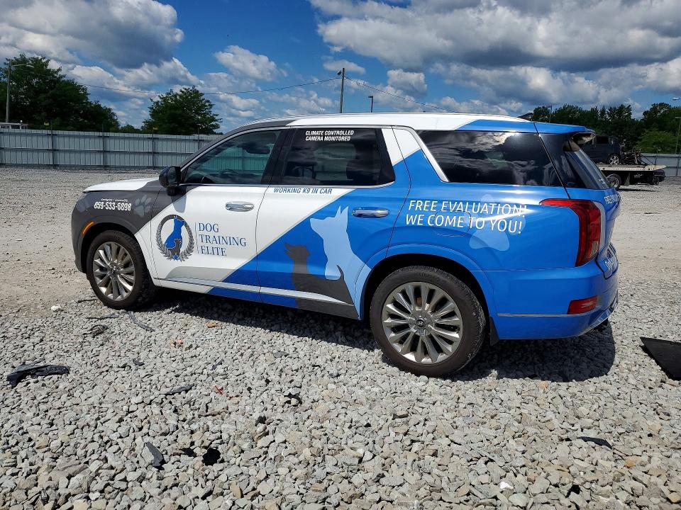 2020 Hyundai VIN KM8R5DHE7LU071737 COPART salvage auction — REAR END, Ky - Certificate Of Title, sold $3,000 on 2026-07-07 (photo 2)