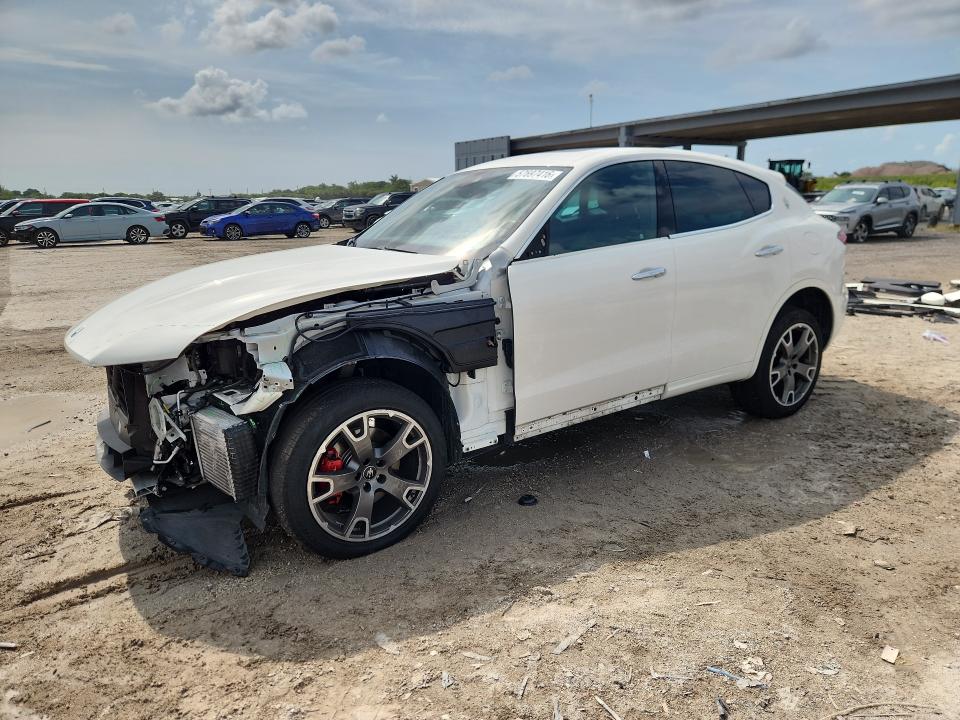 2023 Maserati Levante VIN ZN661XUA2PX419762 COPART salvage auction — FRONT END, Fl - Cert Of Title Slvg Rebuildable, sold $15,500 on 2026-07-02 (photo 1)