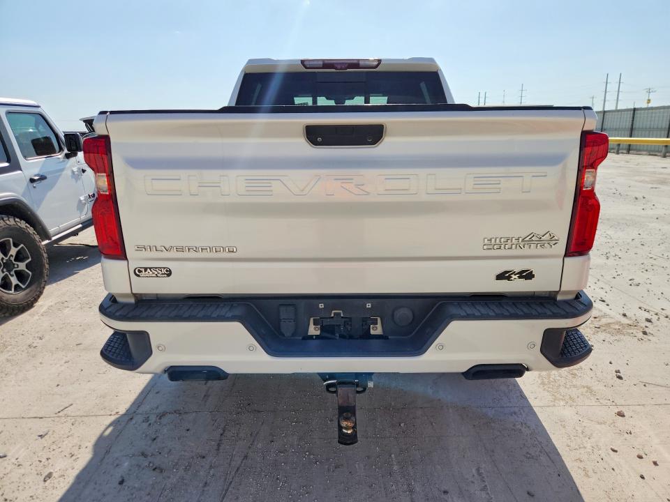 2020 Chevrolet Silverado VIN 1GCUYHEL7LZ144415 COPART salvage auction — FRONT END, Tx - Salvage Vehicle Title, sold $13,900 on 2026-07-02 (photo 6)