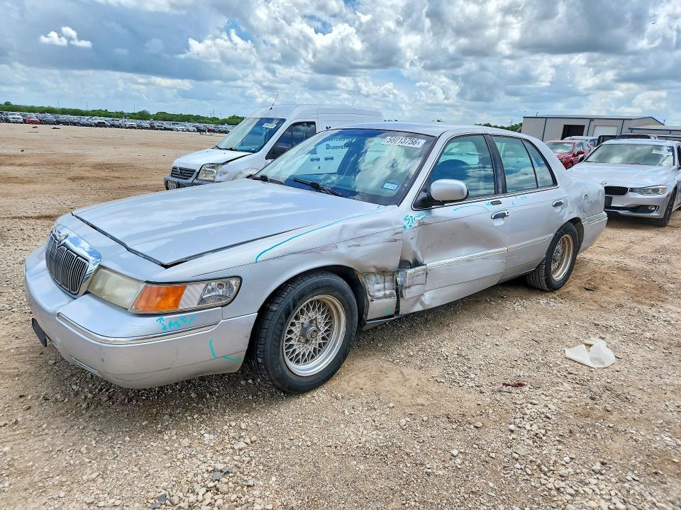 2001 Mercury Grand marquis VIN 2MEFM75W51X602513 — COPART salvage auction photo