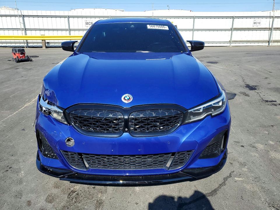 2022 BMW VIN WBA5U9C09NFL70780 COPART salvage auction — FRONT END, Ca - Salvage Certificate, sold $6,500 on 2026-07-27 (photo 5)