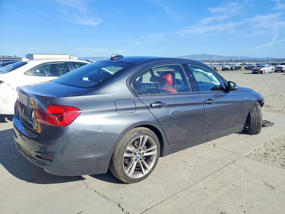 2016 BMW 3 series VIN WBA8E9G54GNU28111 COPART salvage auction — FRONT END, CA - SALVAGE CERTIFICATE, sold $1,350 on 2026-07-16 (photo 3)