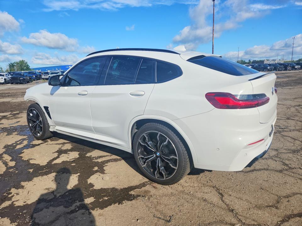 2021 BMW VIN 5YMUJ0C00M9F50093 COPART salvage auction — FRONT END, MI - CERTIFICATE OF TITLE, sold $26,750 on 2026-07-10 (photo 2)
