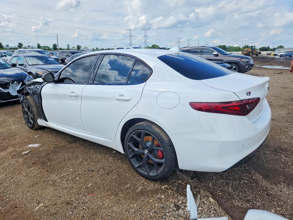 2020 Alfa romeo Giulia VIN ZARFANAN3L7634130 COPART salvage auction — FRONT END, Il - Salvage Certificate, sold $2,850 on 2026-07-21 (photo 2)
