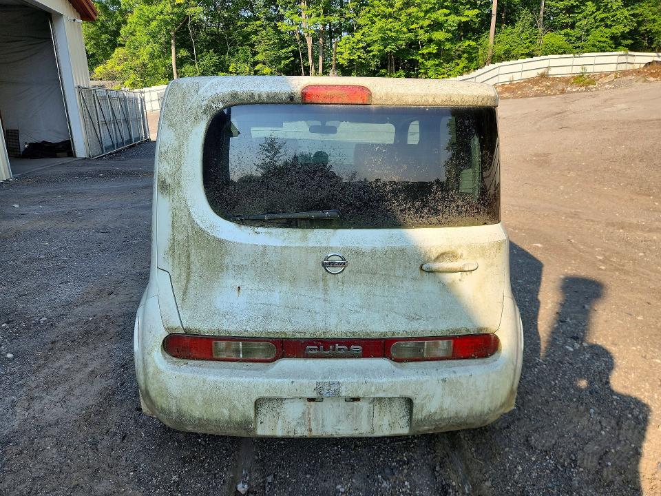 2009 Nissan Cube VIN JN8AZ28R89T127989 COPART salvage auction — MECHANICAL, Vt - Certificate Of Title, sold $175 on 2026-07-27 (photo 6)