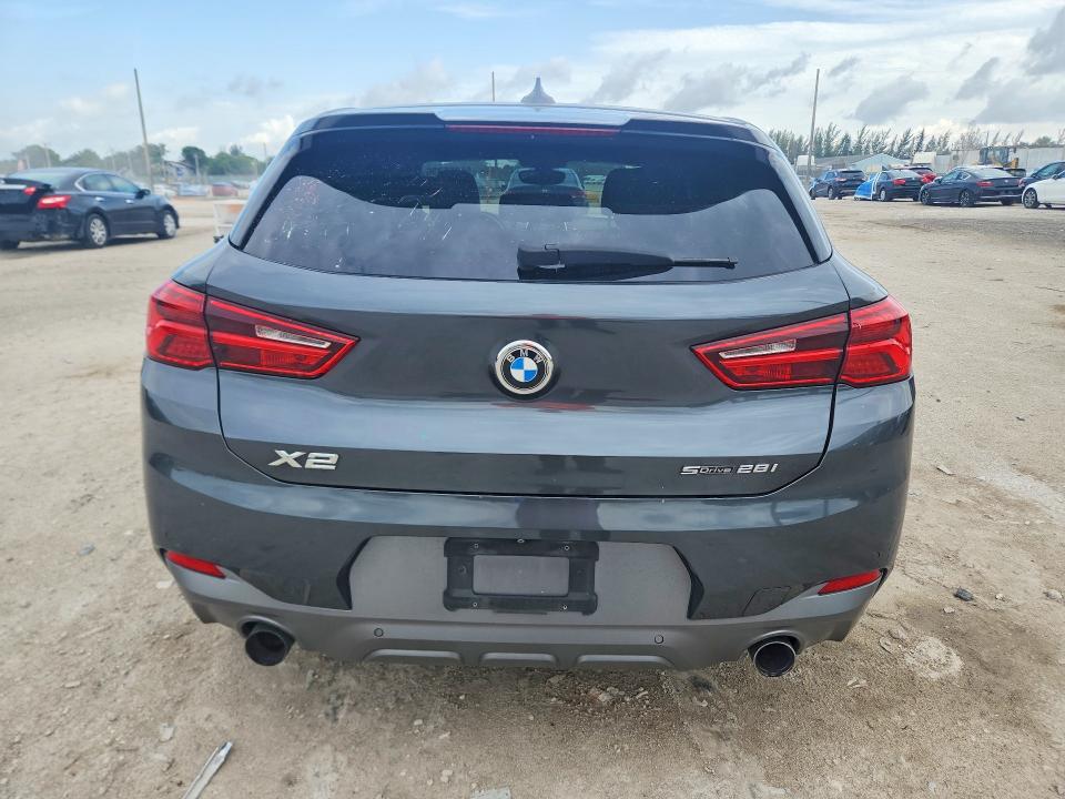 2018 BMW X2 VIN WBXYJ3C34JEJ75754 COPART salvage auction — FRONT END, Fl - Cert Of Title Slvg Rebuildable, sold $5,400 on 2026-07-07 (photo 6)