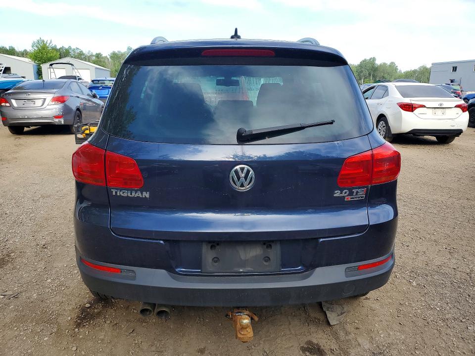 2016 Volkswagen Tiguan VIN WVGJV7AX2GW574614 COPART salvage auction — SIDE, On - Permit No Brand - Unfit, sold $1,300 on 2026-07-07 (photo 6)