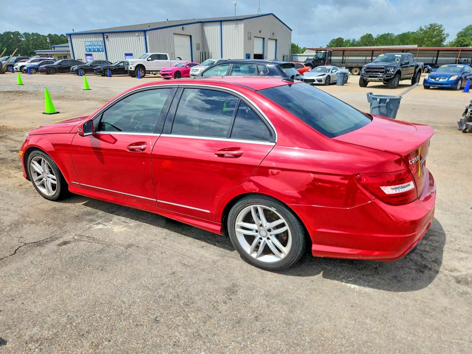 2014 Mercedes-benz VIN WDDGF4HB5EA959377 COPART salvage auction — WATER/FLOOD, Ms - Cert Of Title - Flood Salvage, sold $325 on 2026-07-17 (photo 2)