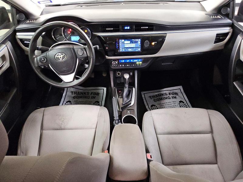 2015 Toyota Corolla VIN 5YFBURHE5FP319619 COPART salvage auction — MINOR DENT/SCRATCHES, TX - CERT OF TITLE-REBUILT SALVAGE, sold $4,050 on 2026-07-14 (photo 8)