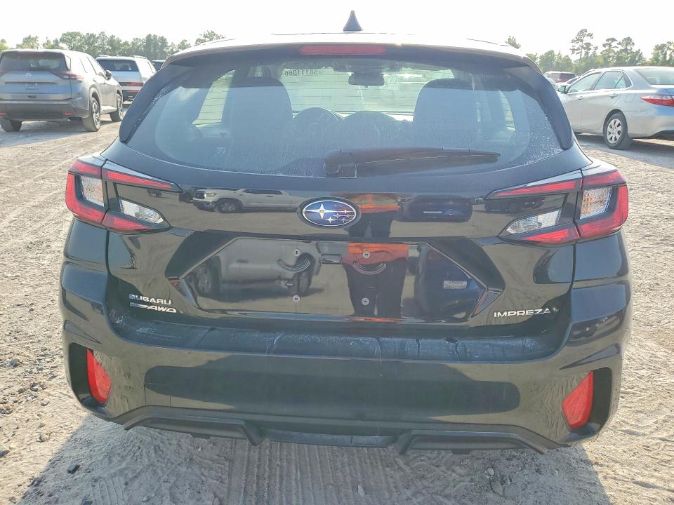 2025 Subaru Impreza VIN JF1GUABC3S8322450 COPART salvage auction — FRONT END, Tx - Salvage Vehicle Title, sold $6,100 on 2026-07-14 (photo 6)