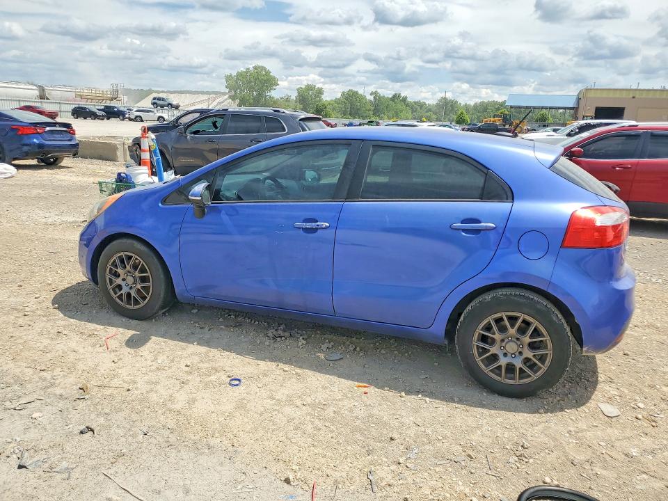 2013 Kia Rio VIN KNADN5A35D6149383 COPART salvage auction — SIDE, Ks - Cert Of Title-Salvage, sold $650 on 2026-07-09 (photo 2)