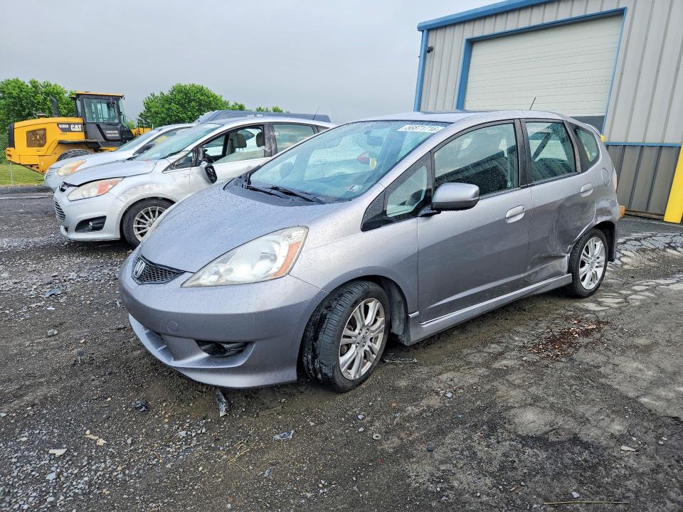 2009 Honda Fit VIN JHMGE88409S012171 — COPART salvage auction photo