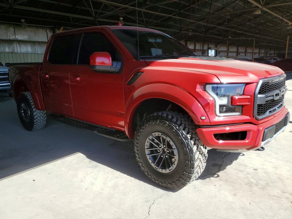 2020 Ford F-150 VIN 1FTFW1RG0LFA07420 COPART salvage auction — NORMAL WEAR, Az - Cert Of Title - Salvage, sold $25,000 on 2026-07-20 (photo 4)