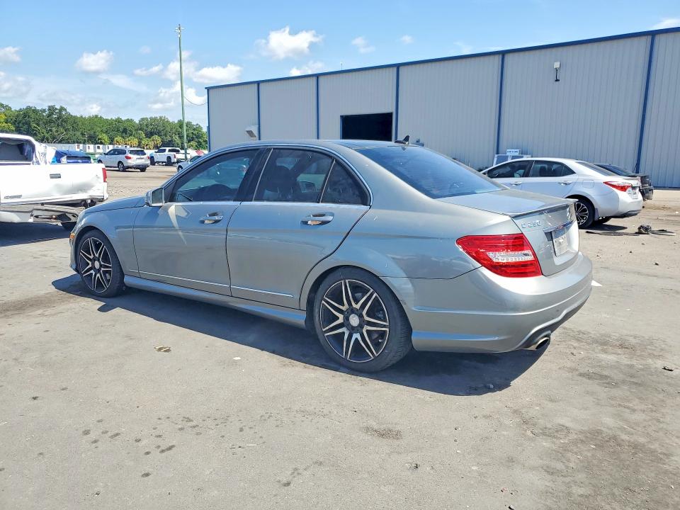 2013 Mercedes-benz C-klasse VIN WDDGF4HB6DR296384 COPART salvage auction — MECHANICAL, Mt - Certificate Of Title, sold $1,000 on 2026-07-13 (photo 2)