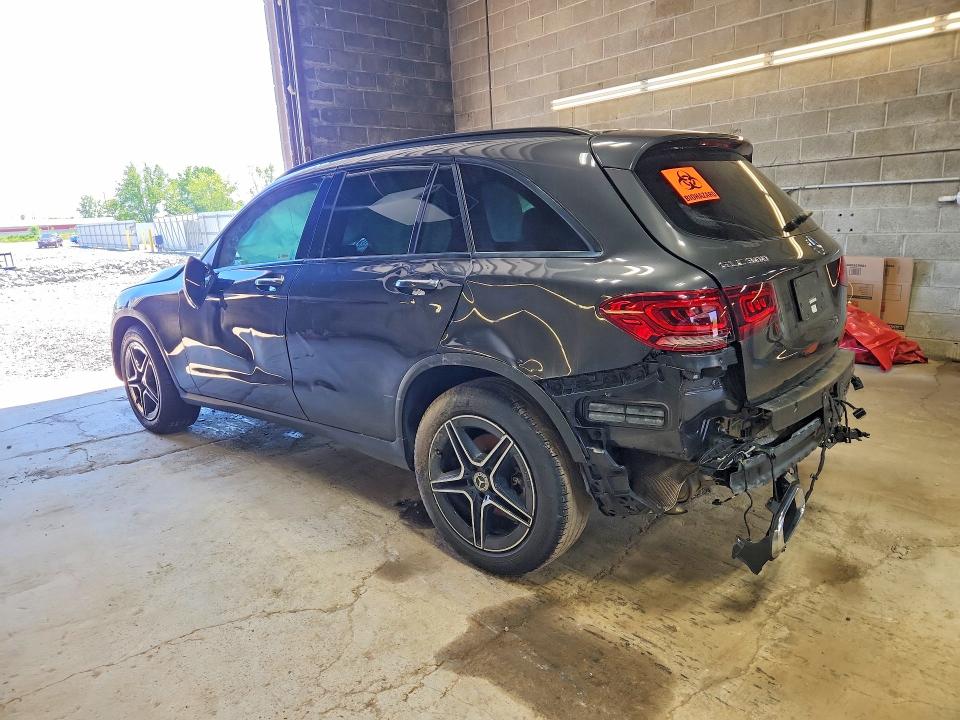 2021 Mercedes-benz Glc VIN W1N0G8EB5MV302650 COPART salvage auction — FRONT END, On - Permit Irrepairable, sold $550 on 2026-07-13 (photo 2)