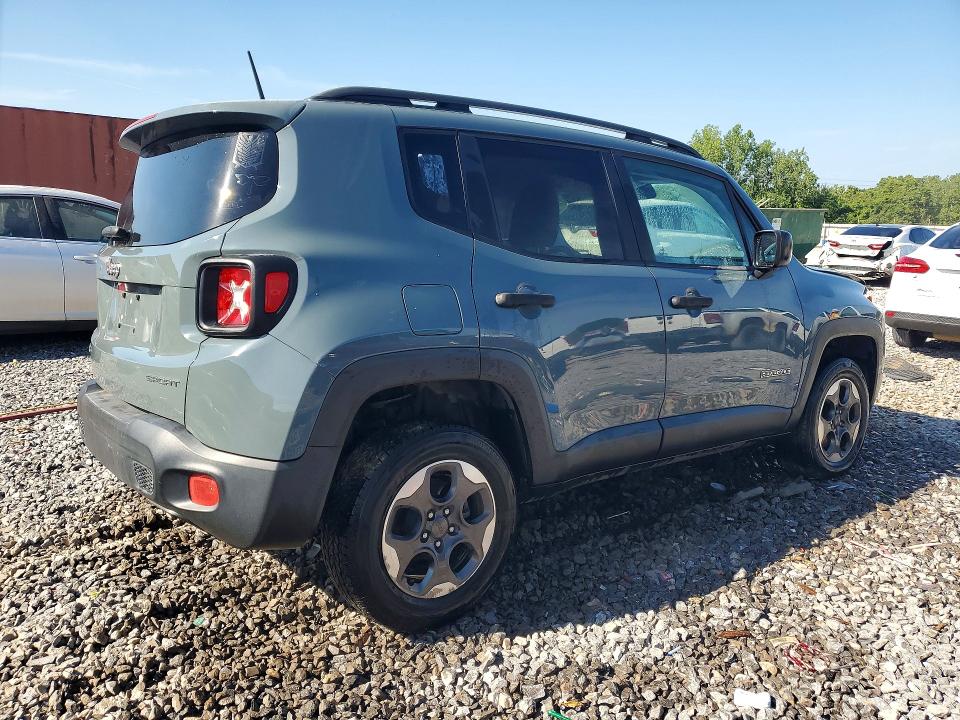 2017 Jeep Renegade VIN ZACCJBAB3HPE68820 COPART salvage auction — FRONT END, AL - CERT OF TITLE-SALVAGE TITLE, sold $1,050 on 2026-07-28 (photo 3)