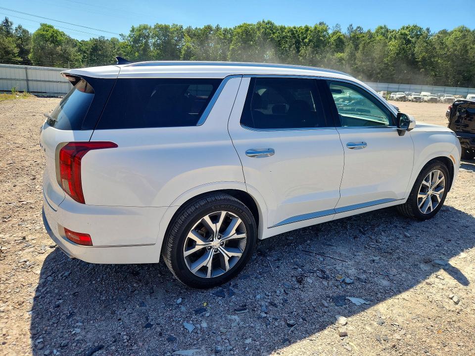 2021 Hyundai Palisade VIN KM8R54HE8MU310908 COPART salvage auction — FRONT END, Va - Cert Of Title - Salvage, sold $8,300 on 2026-07-06 (photo 3)