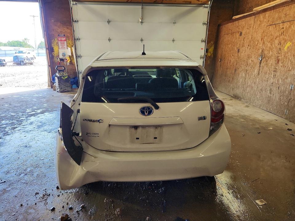 2012 Toyota VIN JTDKDTB30C1519277 COPART salvage auction — REAR END, PA - CERTIFICATE OF SALVAGE, sold $950 on 2026-07-23 (photo 6)