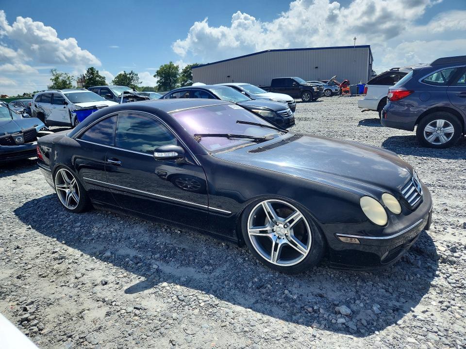 2003 Mercedes-benz Cl-class VIN WDBPJ75J03A033910 COPART salvage auction — MECHANICAL, Ga - Certificate Of Title, sold $675 on 2026-07-16 (photo 4)