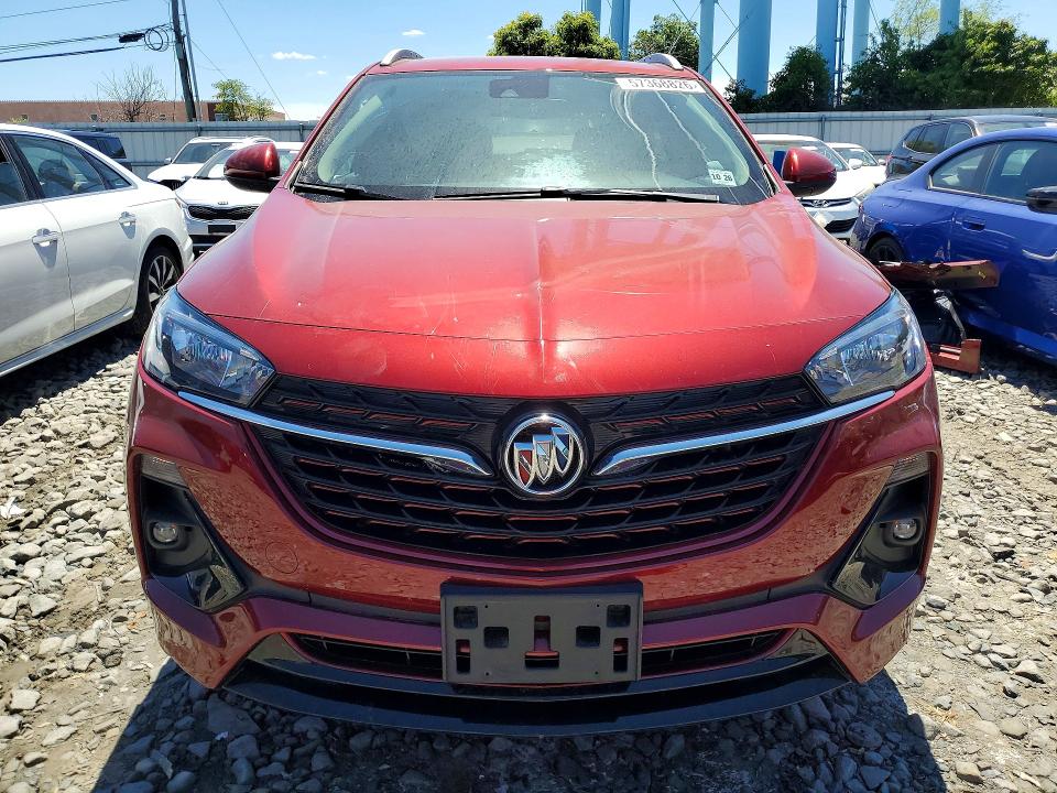 2022 Buick Encore VIN KL4MMCSL3NB026371 COPART salvage auction — REAR END, Nj - Cert Of Title-Salvage, sold $2,650 on 2026-07-20 (photo 5)