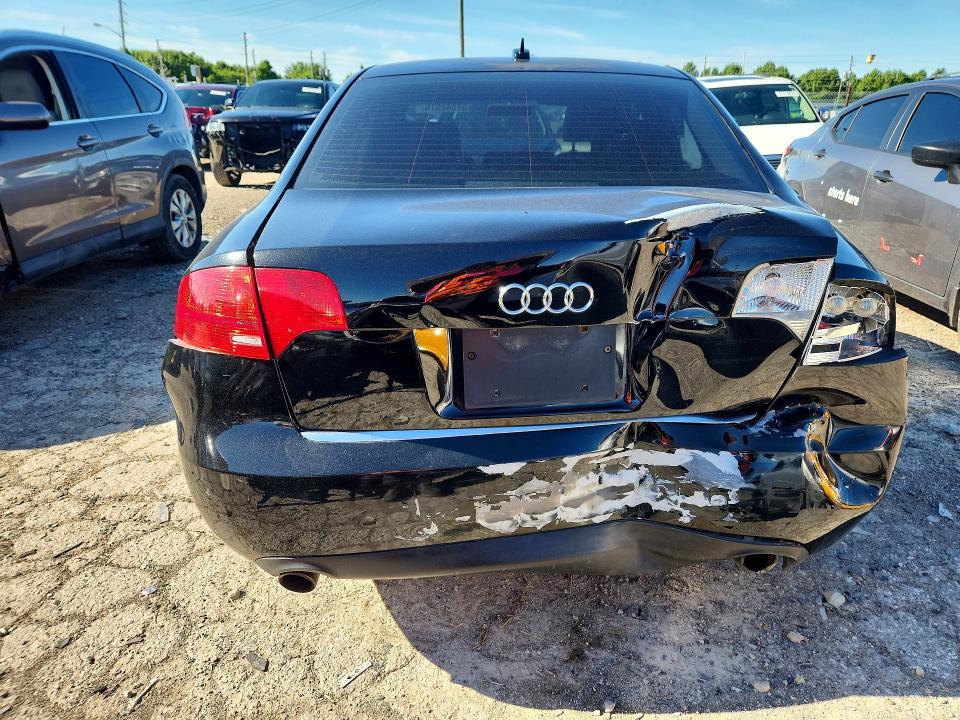 2005 Audi A4 VIN WAUDF78E75A577745 COPART salvage auction — REAR END, In - Cert Of Title-Salvage Title, sold $275 on 2026-07-17 (photo 6)