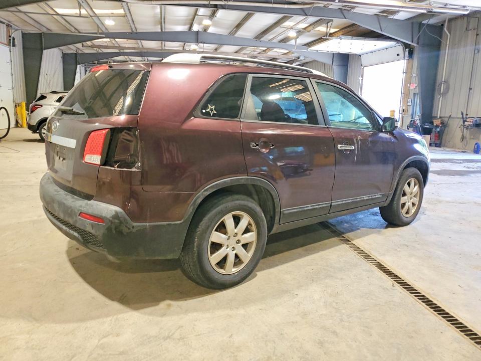 2011 Kia Sorento VIN 5XYKT4A13BG117969 COPART salvage auction — MECHANICAL, MT - CERTIFICATE OF TITLE, sold $625 on 2026-07-29 (photo 3)