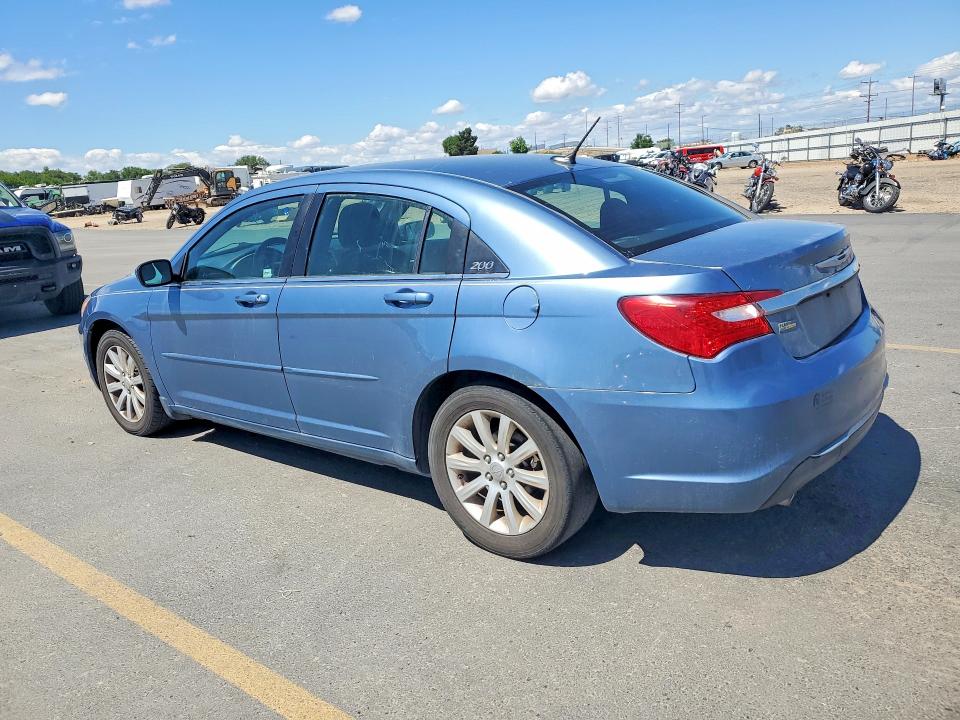 2011 Chrysler 200 VIN 1C3BC1FG8BN553614 COPART salvage auction — REAR END, Id - Certificate Of Title, sold $300 on 2026-07-09 (photo 2)