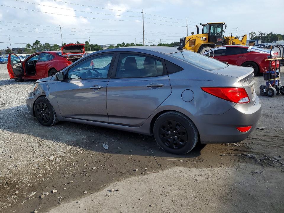 2016 Hyundai Accent VIN KMHCT4AE9GU106029 COPART salvage auction — FRONT END, Fl - Cert Of Title Slvg Rebuildable, sold $550 on 2026-07-28 (photo 2)