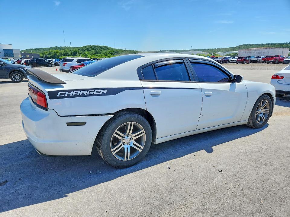 2013 Dodge Charger VIN 2C3CDXBG1DH563956 COPART salvage auction — WATER/FLOOD, Ok - Cert Of Title-Salvage Flood, sold $575 on 2026-07-24 (photo 3)