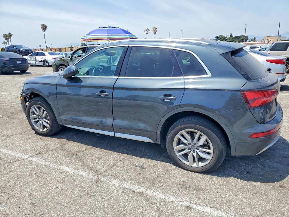 2020 Audi Q5 VIN WA1ANAFY2L2068098 COPART salvage auction — FRONT END, Ca - Salvage Certificate, sold $7,000 on 2026-08-04 (photo 2)