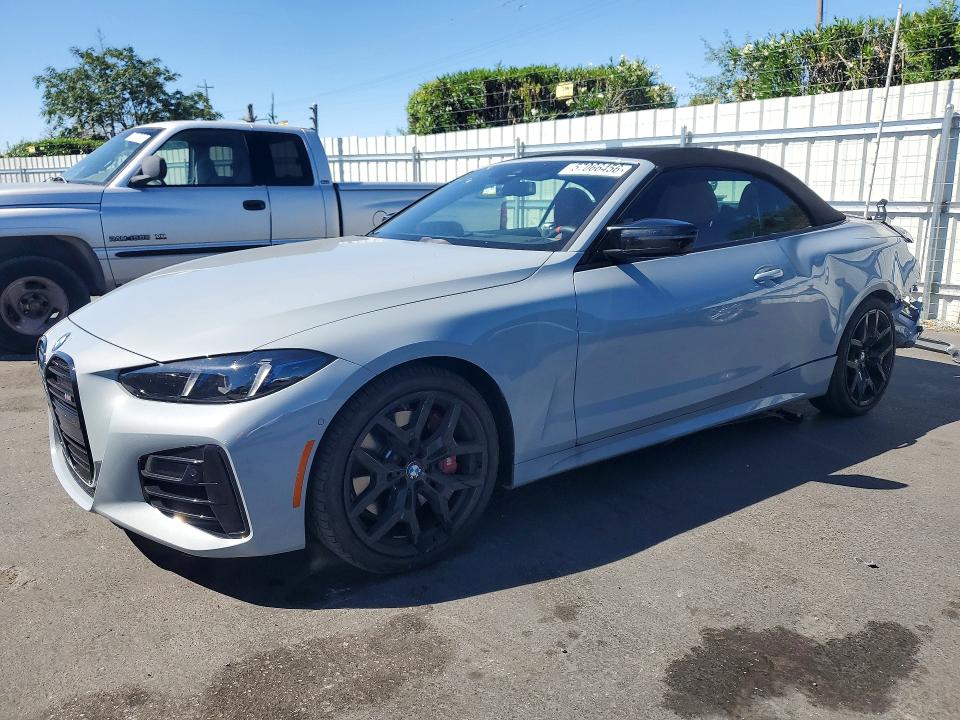 2026 BMW M440i VIN WBA63DB0XTCW33210 COPART salvage auction — REAR END, CA - SALVAGE CERTIFICATE, sold $30,000 on 2026-07-14 (photo 1)