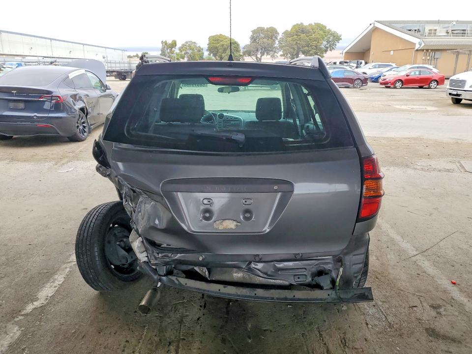 2006 Pontiac Vibe VIN 5Y2SL65866Z417726 COPART salvage auction — REAR END, CA - SALVAGE CERTIFICATE, sold $250 on 2026-07-14 (photo 6)