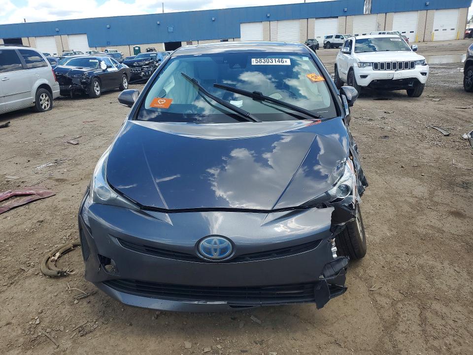 2016 Toyota Prius VIN JTDKARFUXG3512670 COPART salvage auction — SIDE, Salvage Title, sold $1,800 on 2026-07-17 (photo 5)