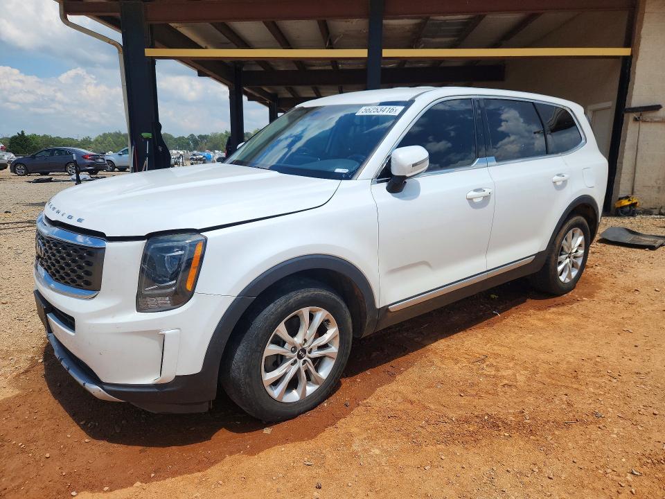 2021 Kia Telluride VIN 5XYP2DHC6MG096926 COPART salvage auction — FRONT END, Al - Cert Of Title-Salvage Title, sold $3,500 on 2026-07-29 (photo 1)