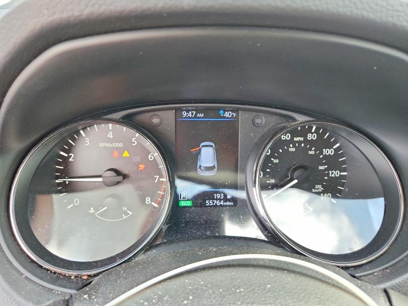 2019 Nissan Rogue VIN JN8AT2MT7KW264378 COPART salvage auction — FRONT END, Tx - Salvage Vehicle Title, sold $3,000 on 2026-07-02 (photo 9)