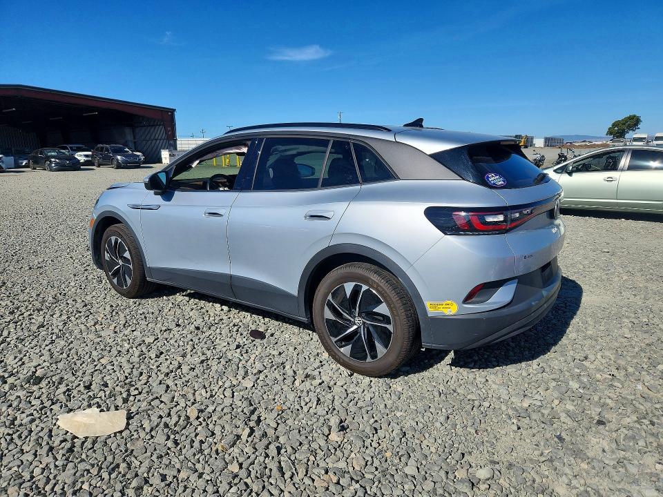 2022 Volkswagen Id.4 VIN WVGGNPE22NP065946 COPART salvage auction — FRONT END, Ca - Salvage Certificate, sold $9,500 on 2026-08-06 (photo 2)