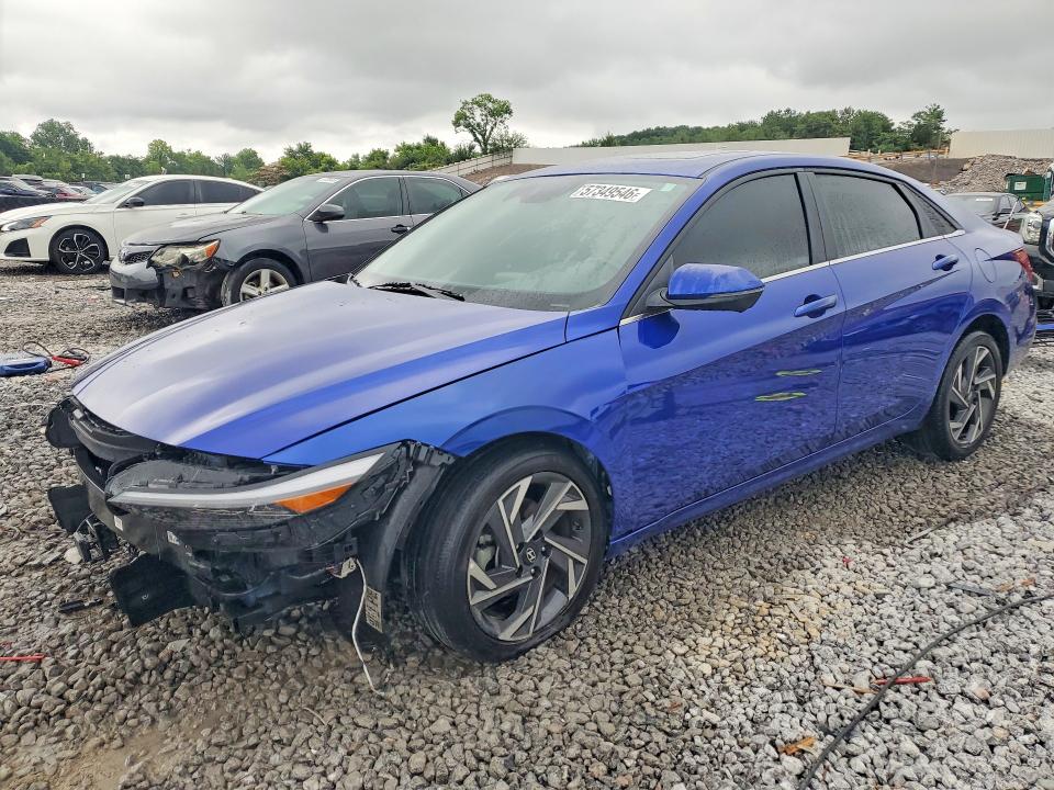 2024 Hyundai Elantra VIN KMHLP4DG5RU773359 COPART salvage auction — FRONT END, Al - Cert Of Title-Salvage Title, sold $4,300 on 2026-07-21 (photo 1)